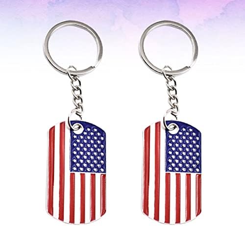 SOIMISS ser 2 Amerikai Zászló Lóg kulcstartó dísz kulcstartó medál, kulcstartó, dekoráció kulcstartó Dísz