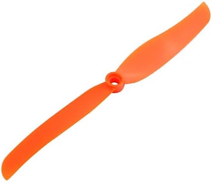 Új Lon0167 Narancssárga Műanyag Kiemelt RC Repülő Kellék megbízható hatékonyság Légcsavar Lapát 8060 + Tengely Adapter Gyűrű(id:c85