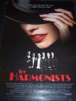 A HARMONISTS - 27x40 Eredeti Film Poszter Egy Lapra 1998 német
