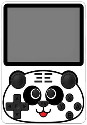 BBDI POWKIDDY RGB20S Kézi játékkonzol, 3,5 Hüvelykes IPS Hordozható Retro Arcade Beépített 15,000 Játékok Fehér