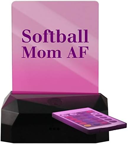 Softball Anya Af - LED Újratölthető USB, Edge-Lit Jel