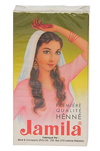 Jamila Tiszta, Természetes Henna Por A hajfestékek/Színes, 100 gramm