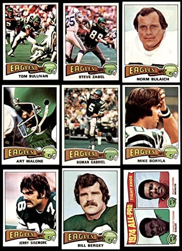 1975 Topps Philadelphia Eagles Csapata Meghatározott Philadelphia Eagles (Set) NM Sasok