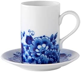 Vista Alegre Kék Ming Kávét & Csészealj | Készlet 4