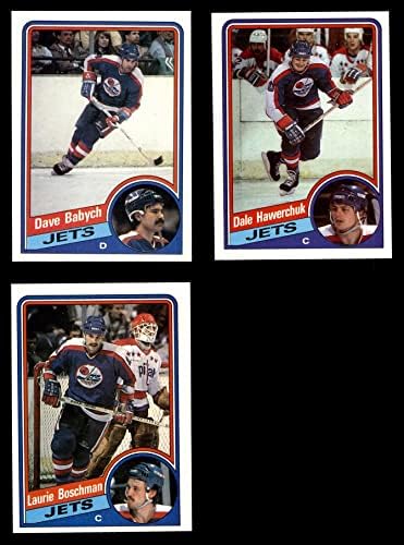 1984-85 Topps Winnipeg Jets Csapat készen áll Winnipeg Jets-Hockey (Set) NM/MT Jets-Hoki