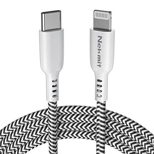 Nekmit USB-C-Villám töltőkábel 6.6 FT MPI Hitelesített Szinkronizálás Kábel iPhone 13 Pro Max/iPhone 13 Pro/iPhone 13 / iPhone
