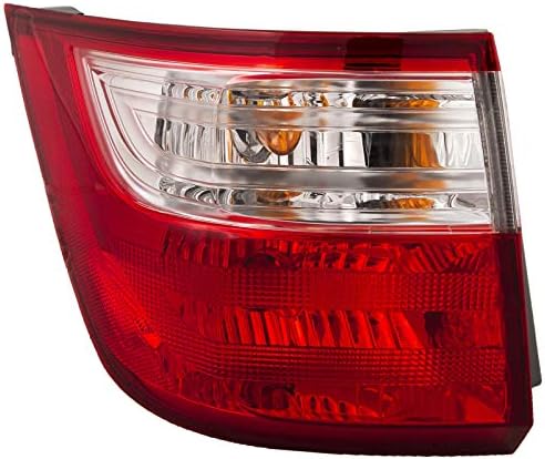HEADLIGHTSDEPOT hátsó Lámpa Kompatibilis Honda Odyssey 2011-2013 magában Foglalja a Bal Vezető Oldali hátsó Lámpa