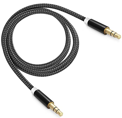 3,5 mm-es Sztereó Audio Kábel Fonott Nylon Kiegészítő Aux Kábel Kompatibilis a JBL Klip 3 JBL Díj 3 JBL Impulzus 4 Pulzus