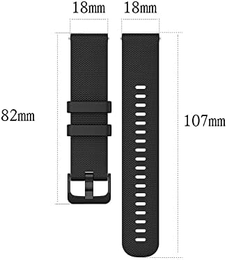SAWIDEE 20mm Szilikon Watchband Intelligens Karóra Szíj, a Garmin Mozgás, Sport/Luxe/Stílusú Karkötő Karkötő a Garmin Venu