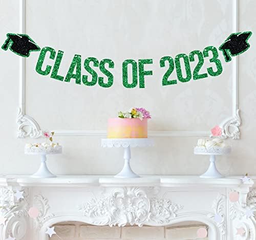 Osztály 2023 Banner - 2023 Ballagás Dekoráció, Congrats Grad Dekorációk, középiskola Főiskola Érettségi Party Dekoráció,