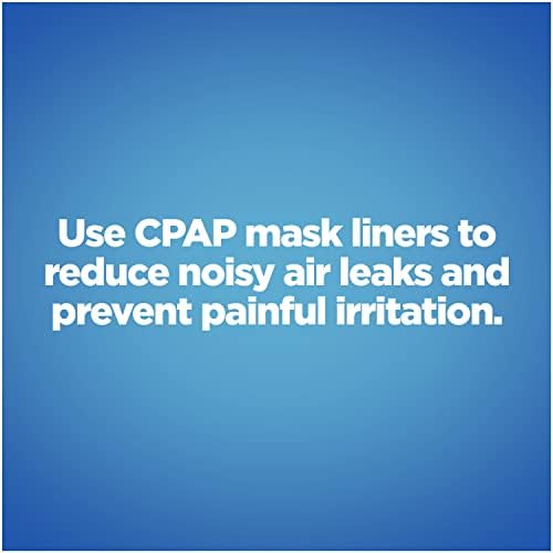 resplabs CPAP Maszk Hüvelyek - Teljes Arc CPAP Maszkok sleepliners, Vitera Stílus Bélés, Közepes - 4 Pack