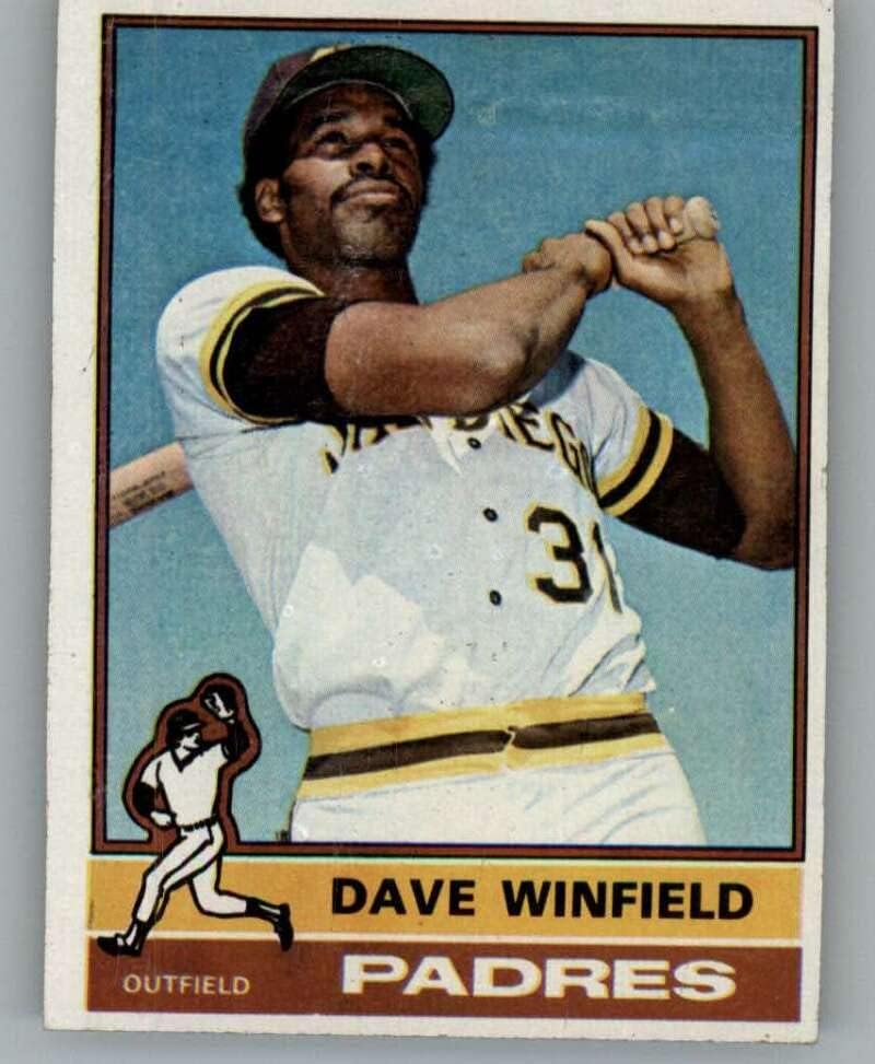 1976 Topps (EXMT) 160 Dave Winfield San Diego Padres MLB Baseball Trading Card