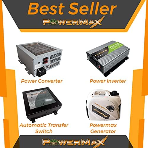 PowerMax PM3-100LK 110V, hogy 12V-os DV Tápegység Átalakító Töltő RV-100 Amp -Grade Feszültség Átalakító Módosított SZINUSZ