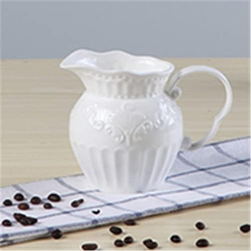 XIULAIQ Európai Dombornyomott Kerámia Kávés Bögre Készlet Délutáni Tea Csésze Cukor Tál, Csésze Tea Set (Szín : Egy, Méret