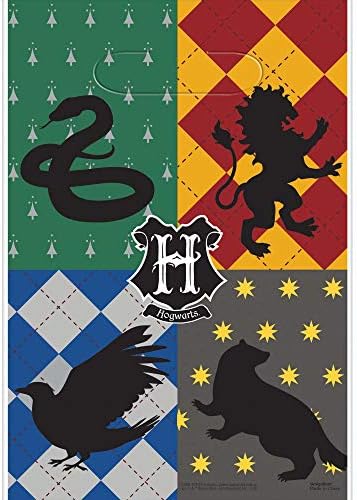 amscan Harry Potter Hajtogatott Zsákmány Táska | 9 x 6 1/2 | Multicolor - 8 Db