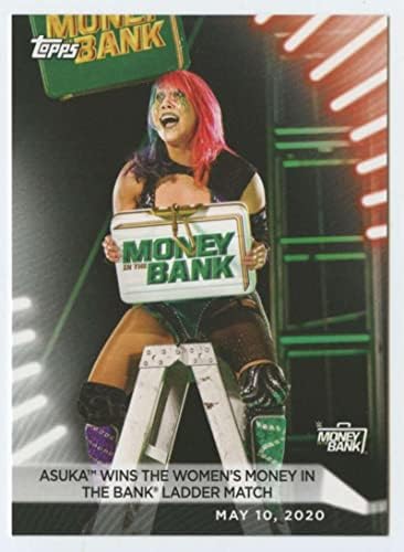2021 Topps WWE Női Részleg 15 Asuka Birkózás Trading Card